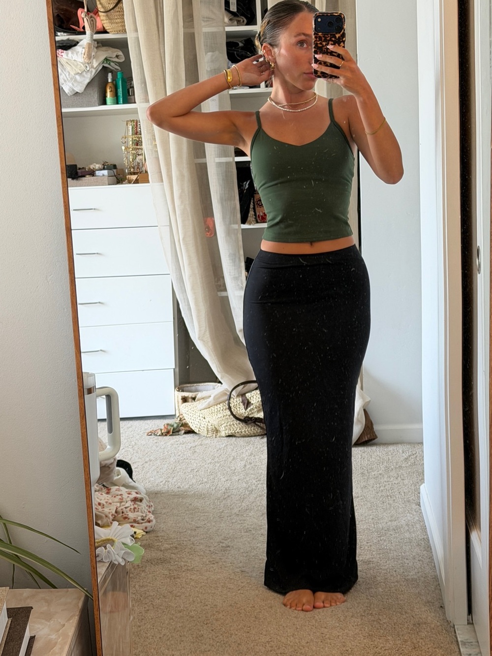 Black Maxi Skirt - Sleek Women’s Long Skirt